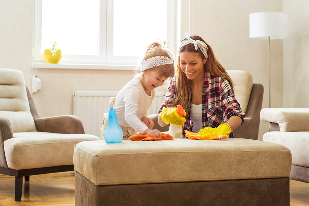 Tipy pro snadný jarní úklid