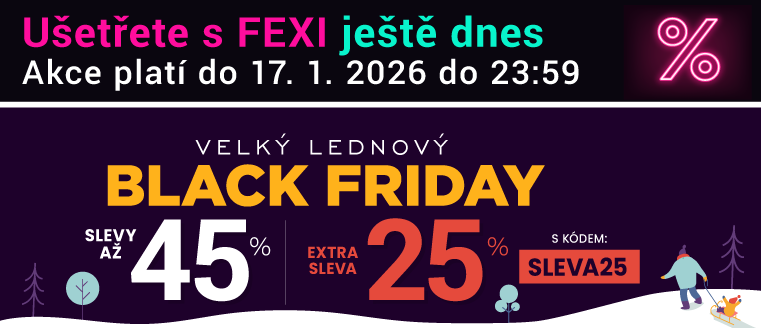 Slevy až 45 % + navíc 25 %
