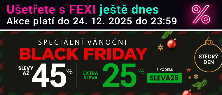 Slevy až 45 % + navíc 25 %