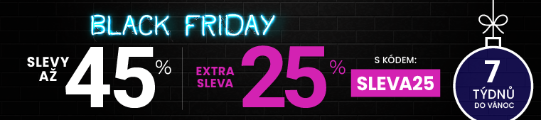 Slevy až 45 % + navíc 25 %
