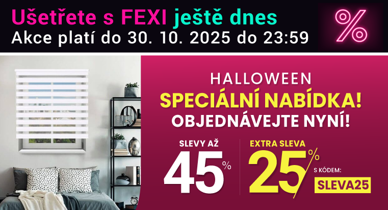 Slevy až 45 % + navíc 25 %