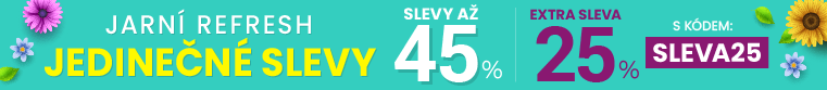 Slevy až 45 % + navíc 25 %