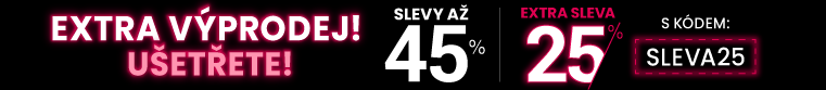 Slevy až 45 % + navíc 25 %