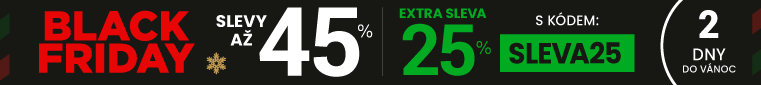 Slevy až 45 % + navíc 25 %