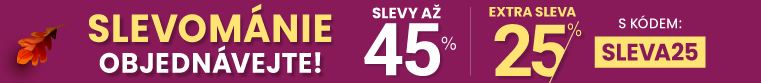 slevy až 45 % + navíc 25 %