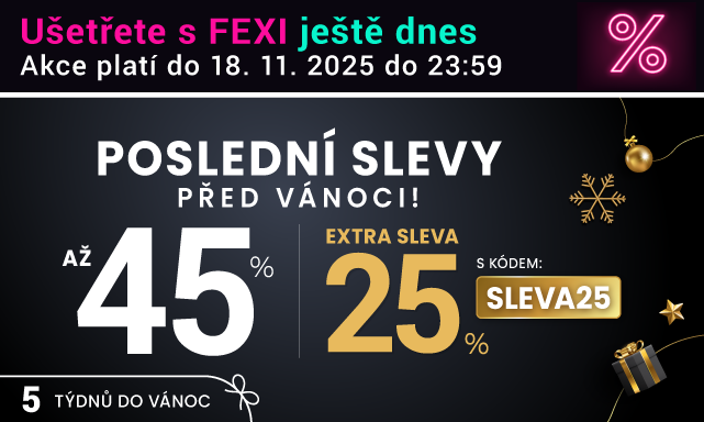 Sleva 45 % + navíc 25 %
