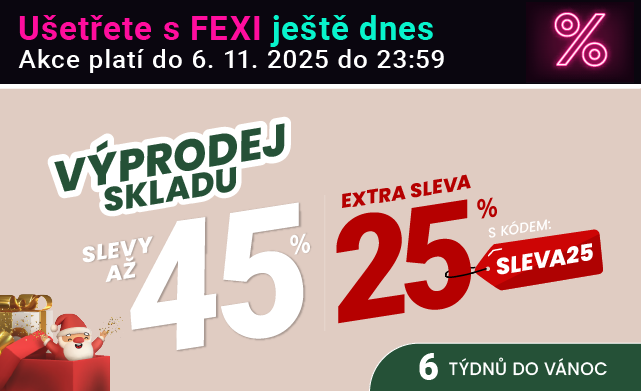 Sleva 45 % + navíc 25 %
