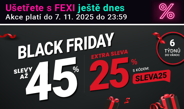 Slevy až 45 % + navíc 25 %