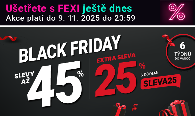 Slevy až 45 % + navíc 25 %