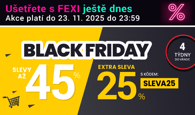 Slevy až 45 % + navíc 25 %