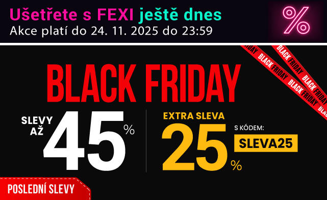 Slevy až 45 % + navíc 25 %