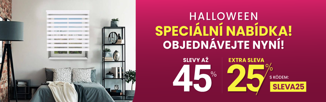 Slevy až 45 % + navíc 25 %