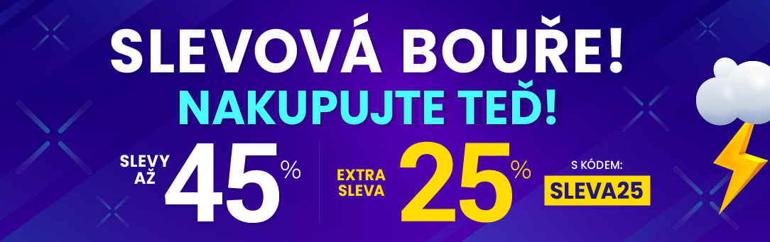 Slevy až 45 % + navíc 25 %