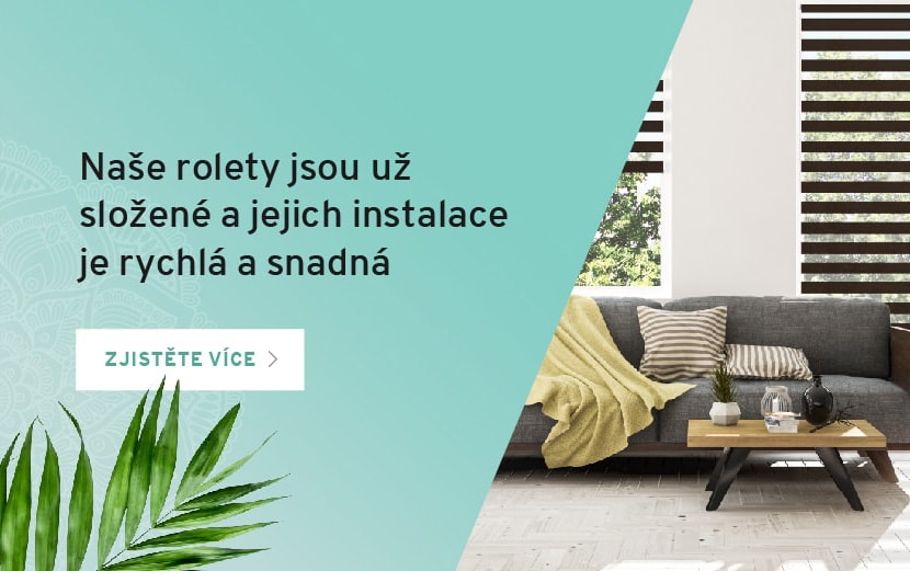 Zatemňovací rolety den a noc s montáží na 5 minut a bez vrtání • FEXI