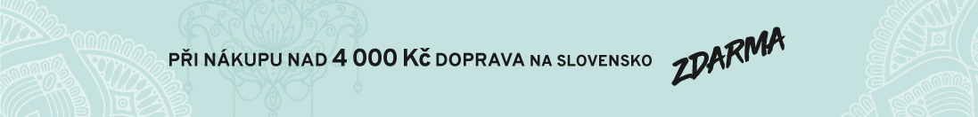 Při nákupu nad 4000 Kč DOPRAVA po Slovensko zdarma