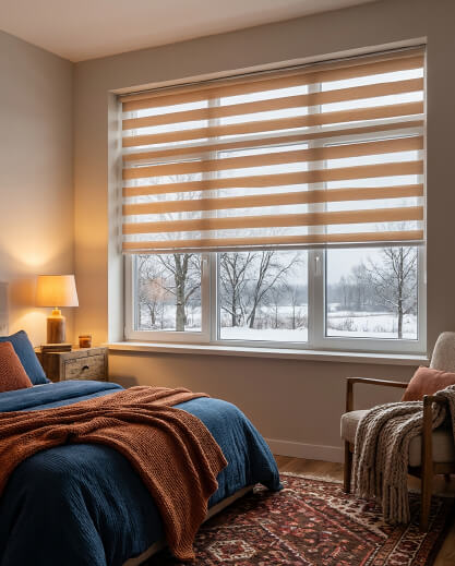 Vizualizace - den a noc roleta