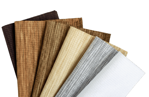 Výběr rolety - vzorky látek