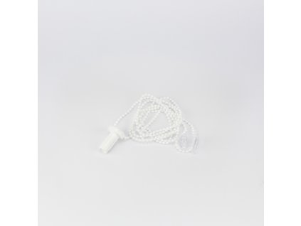 Ovládací řetízek 100 cm pro otevřenou kazetu, bílá