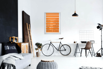 Oživte interiér farebnými roletami