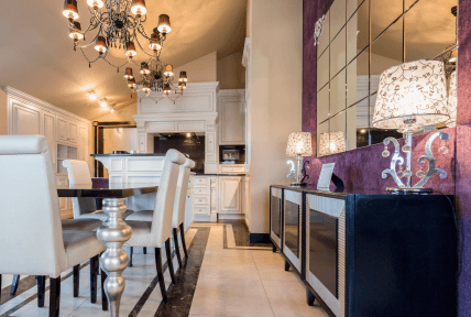 Glamour štýl bývania