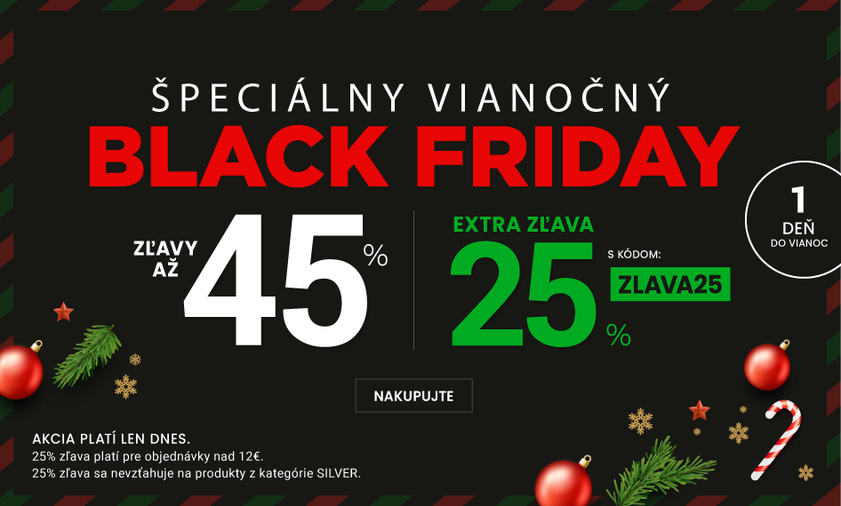 Zľavy až 45 % + naviac zľava 25 %