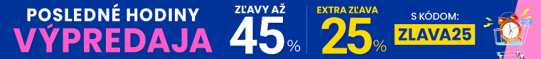 Zľavy až 45 % + naviac zľava 25 %