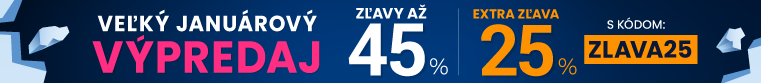 Zľavy až 45 % + naviac zľava 25 %