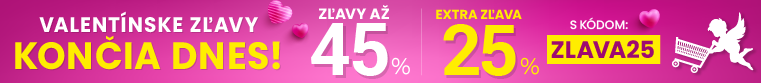 Zľavy až 45 % + naviac zľava 25 %