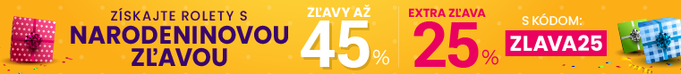 Zľavy až 45 % + naviac zľava 25 %