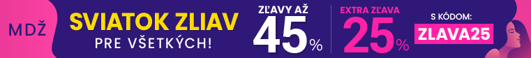 Zľavy až 45 % + naviac zľava 25 %