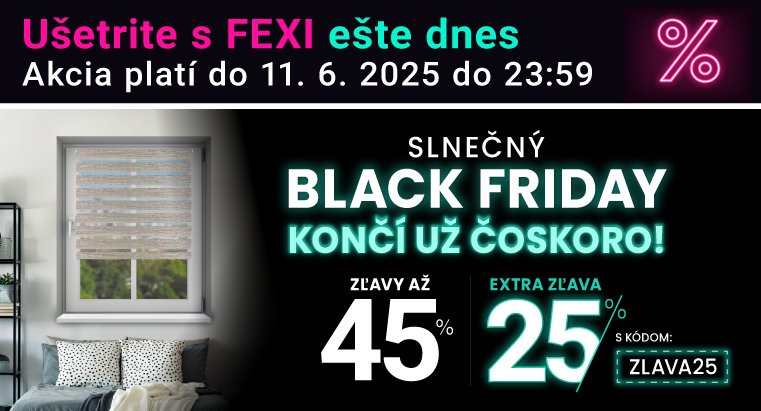 Zľavy až 45 % + naviac zľava 25 %