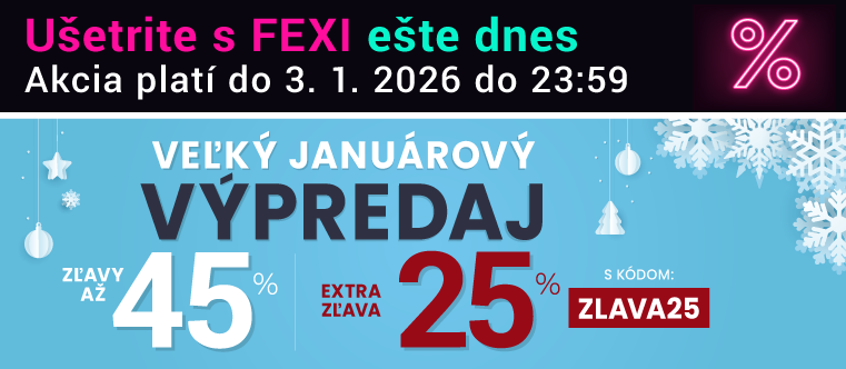 Zľavy až 45 % + naviac zľava 25 %