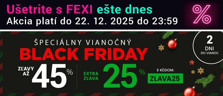 Zľavy až 45 % + naviac zľava 25 %