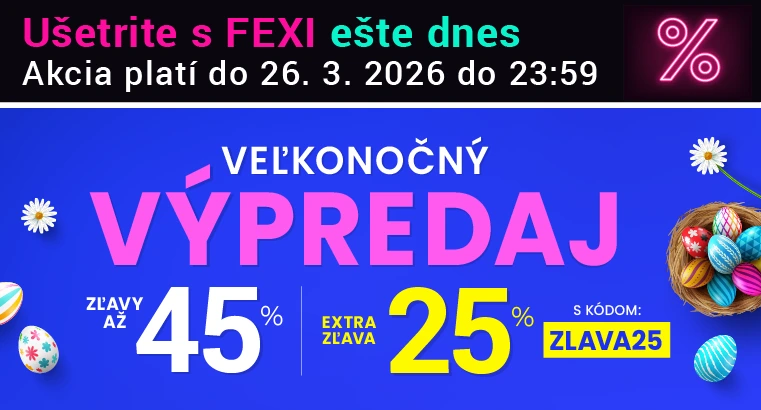 Zľavy až 45 % + naviac zľava 25 %