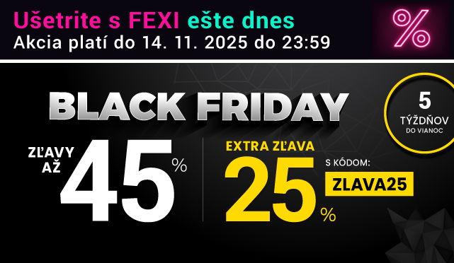 Zľavy až 45 % + naviac zľava 25 %