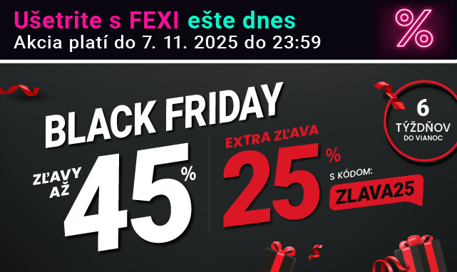 Zľavy až 45 % + naviac zľava 25 %