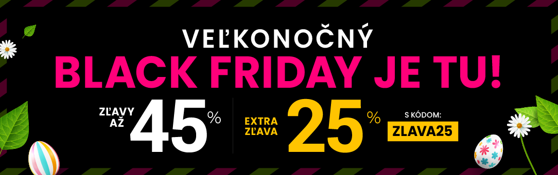 Zľavy až 45 % + naviac zľava 25 %