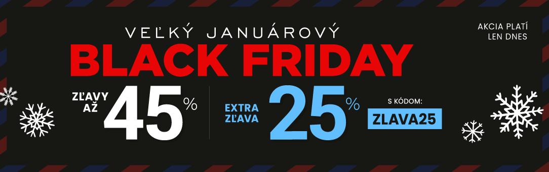 Zľavy až 45 % + naviac zľava 25 %