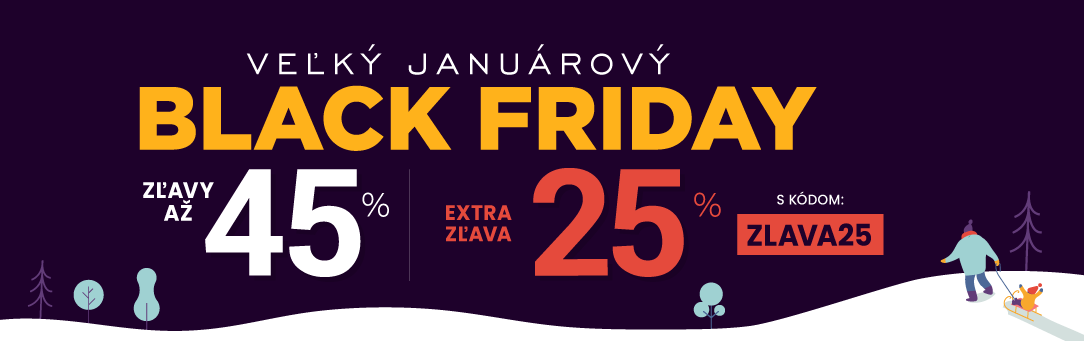 Zľavy až 45 % + naviac zľava 25 %