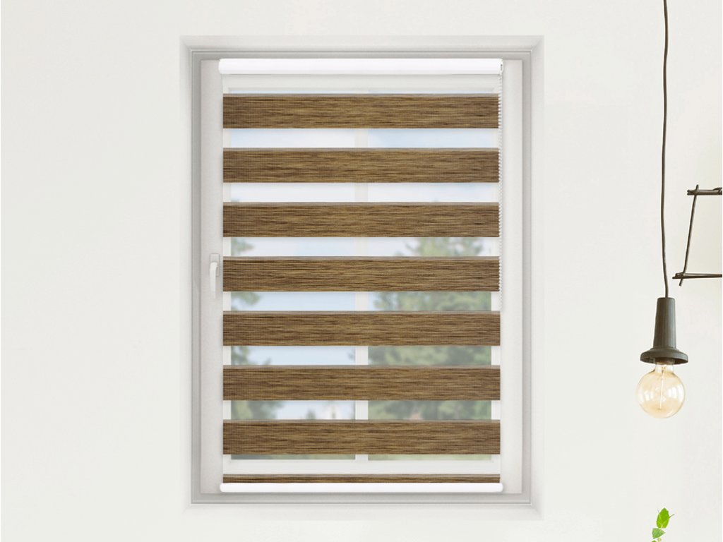 Roleta Den a noc MAXI, Oriental modřín, AA 110 detail produktu