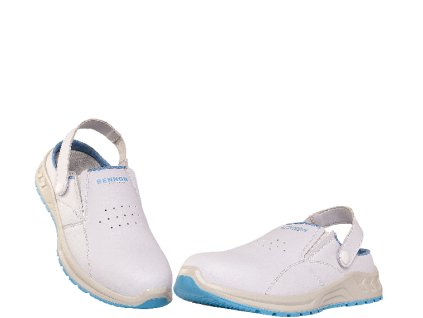 Sandále Bennon WHITE OB Slipper 1/9