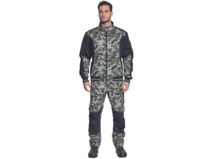 Bunda Červa NEURUM CAMOUFLAGE - TM. OLIVOVÁ 1/3