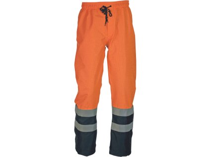 Reflexní kalhoty Sioen GLADSTONE - HV ORANŽOVÁ/NAVY 1/2