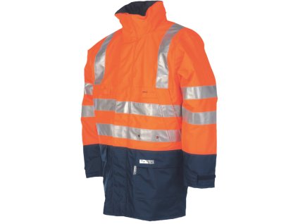 Reflexní bunda SIOEN WINSELER - ORANŽOVÁ/TMAVĚ MODRÁ 1/1