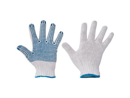 Povrstvené bezešvé rukavice Červa PLOVER (12 párů) 1/1