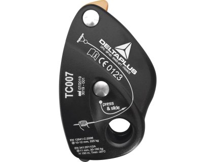 Samosvorný slaňovací prvek Delta Plus SAFECORD TC007