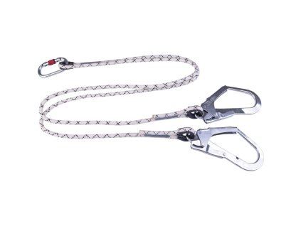 Dvojitý spojovací prostředek ze splétaného lana Delta Plus LO147150CDD 1/3