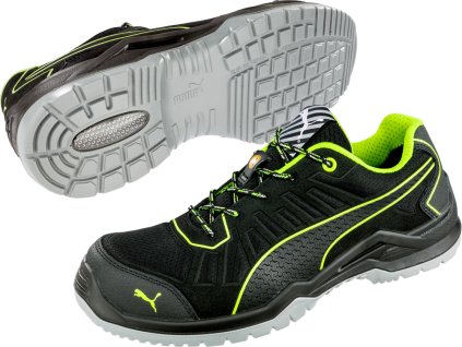 Polobotky PUMA SAFETY Fuse TC Green Low S1P ESD SRC 1/6
