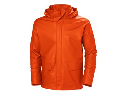 Nepromokavá bunda Helly Hansen GALE - TMAVĚ ORANŽOVÁ 1/1