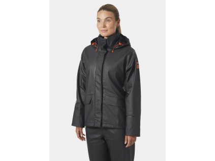 Dámská nepromokavá bunda Helly Hansen W GALE RAIN - ČERNÁ 1/7